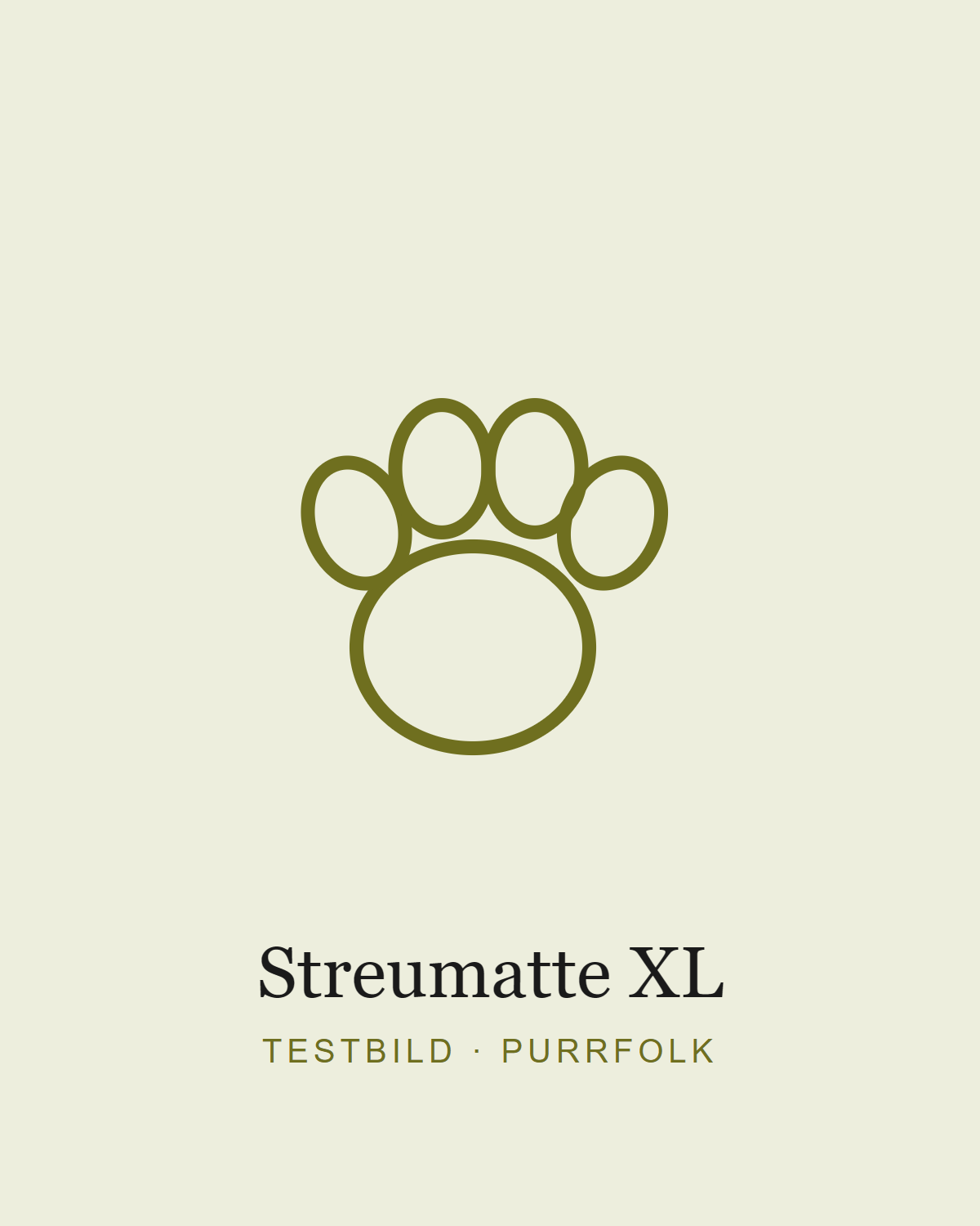 Streumatte XL – Testbild